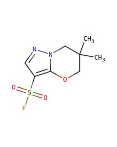 Astatech 6,6-DIMETHYL-6,7-DIHYDRO-5H-PYRAZOLO[5,1-B][1,3]OXAZINE-3-SULFONYL FLUORIDE; 0.1G; Purity 95%; MDL-MFCD31746630